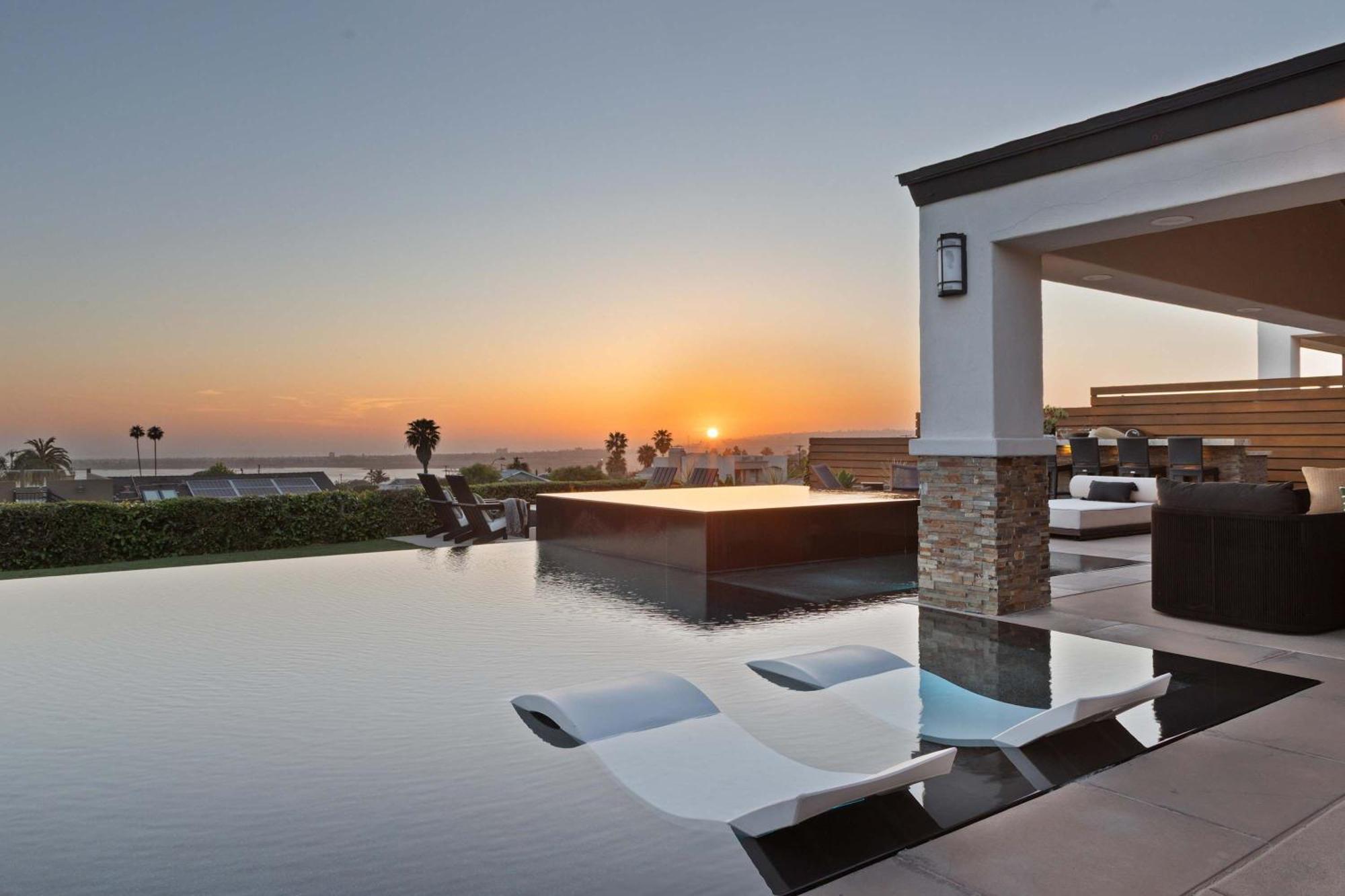 Panoramic Ocean Sunset Views With Heated Pool & Location Holiday home San Diego